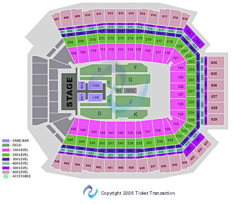 Lucas Oil Stadium End Stage Seating Chart