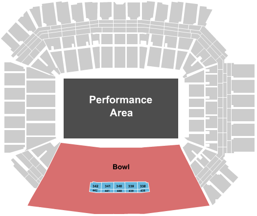 Lucas Oil Stadium Band of America Seating Chart