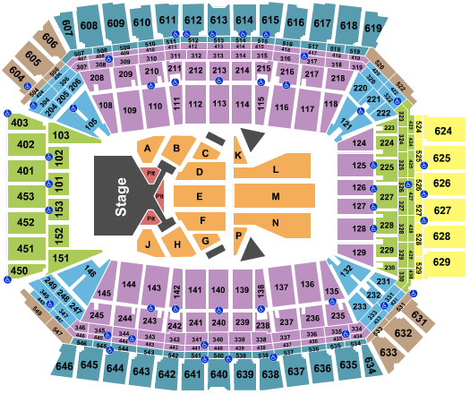 Lucas Oil Stadium Taylor Swift Seating Chart