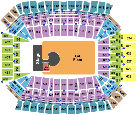 Lucas Oil Stadium U2 Seating Chart