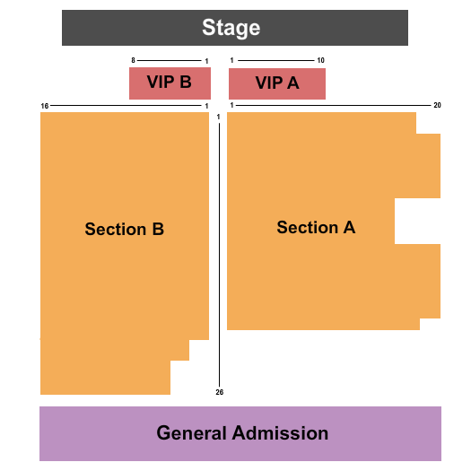 Lucky Eagle Casino Endstage Seating Chart