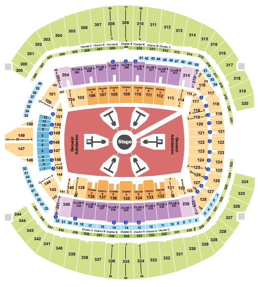 seating chart for Lumen Field - Ed Sheeran - eventticketscenter.com
