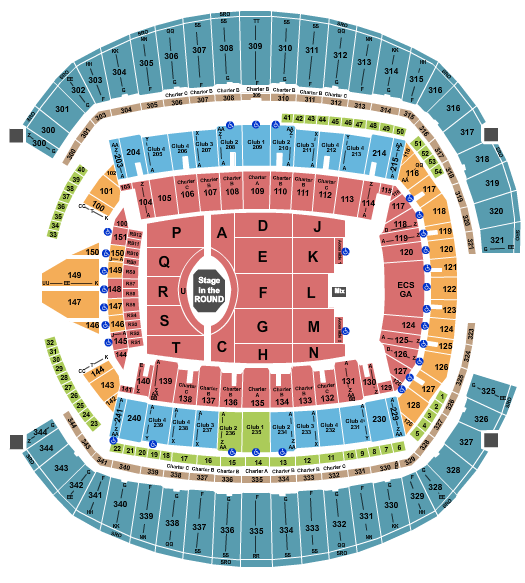 Lumen Field Garth Brooks Seating Chart