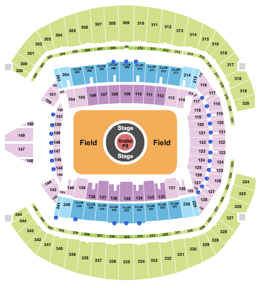 Lumen Field Metallica Seating Chart