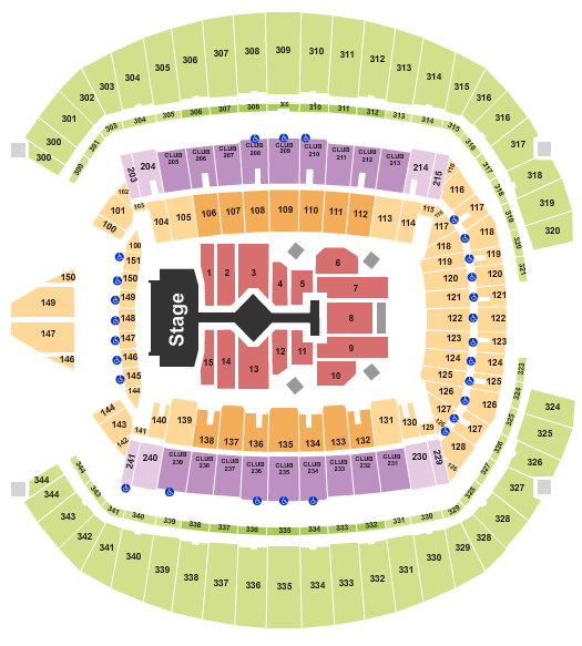 Lumen Field Taylor Swift 2023 Seating Chart