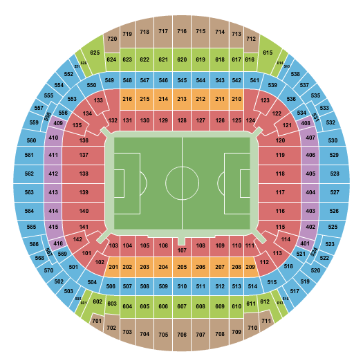 Lusail Stadium Soccer Seating Chart