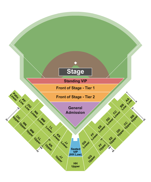 Lynx Stadium Jon Festival Seating Chart