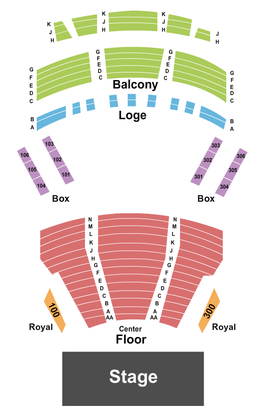 The Lyric Theatre - Birmingham Seating Chart