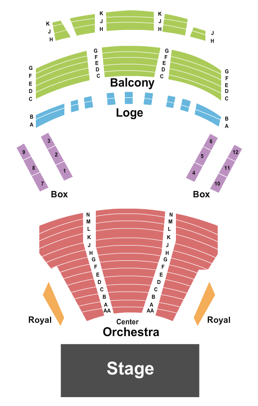 The Lyric Theatre Seating Chart & Maps Birmingham