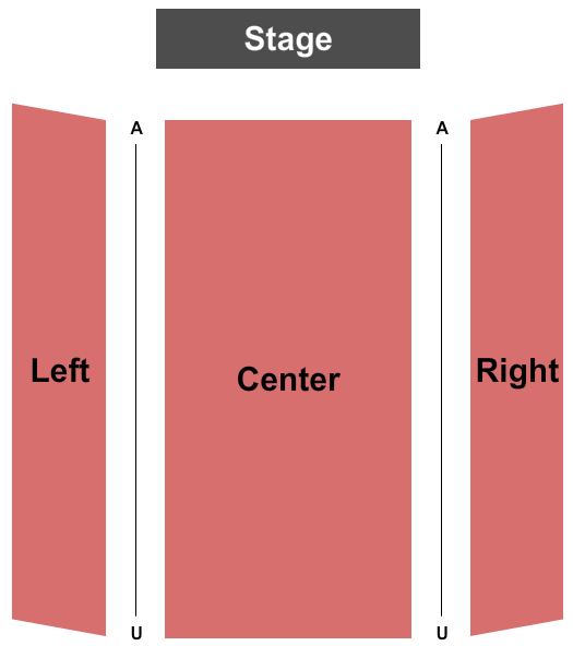 Lyric Theatre & Cultural Arts Center Endstage Seating Chart