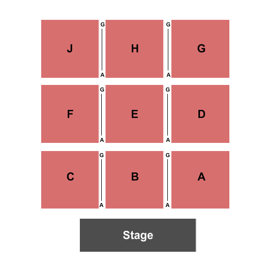 MGM Grand Detroit End Stage Seating Chart