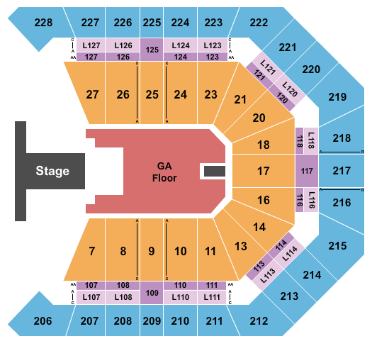 MGM Grand Garden Arena Playboi Carti Seating Chart