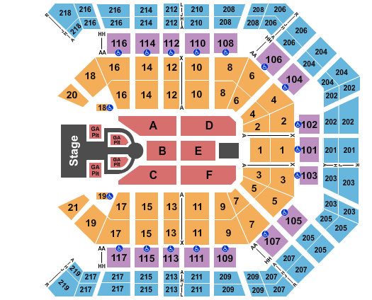 MGM Grand Garden Arena Nicki Minaj & Future Seating Chart