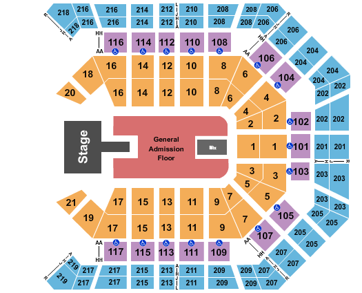 MGM Grand Garden Arena Playboi Carti Seating Chart