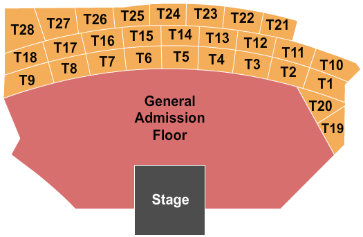 MGM Northfield Park - Neon Room Dirty Deeds Seating Chart