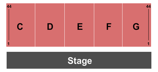 M. M. Roberts Stadium DCI Seating Chart