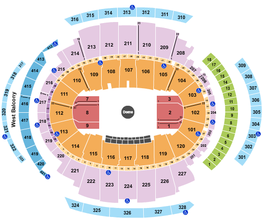 Madison Square Garden Dimension 20 Seating Chart