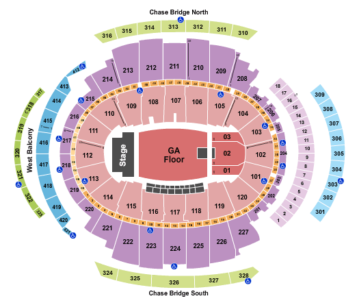 MSG Seating Charts Concerts Basketball Hockey CloseSeats