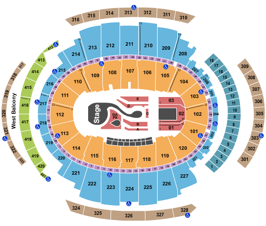 Madison Square Garden Katy Perry Seating Chart