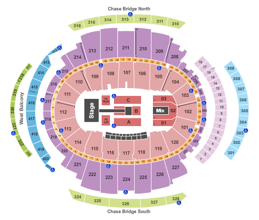 Madison Square Garden The Lumineers Seating Chart
