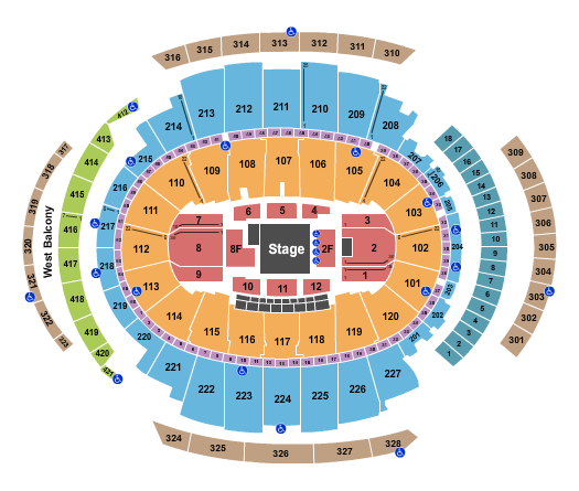 Madison Square Garden Marc Anthony Seating Chart