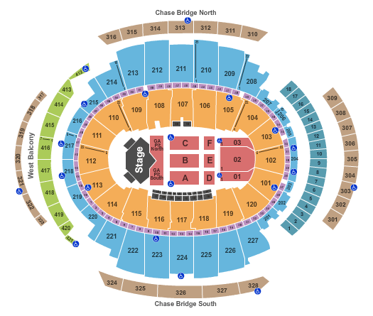 Madison Square Garden Ricky Martin Seating Chart