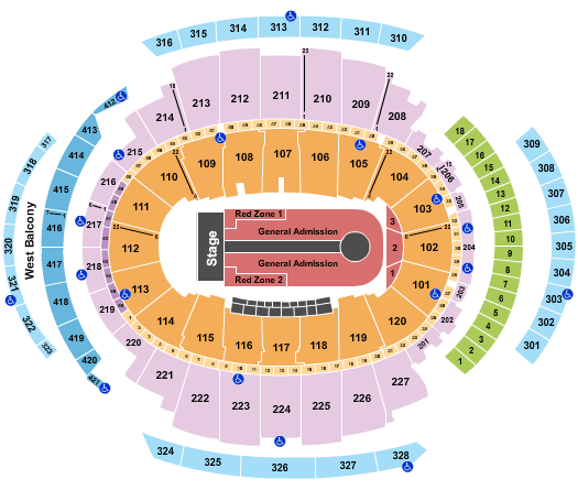 Madison Square Garden U2 Seating Chart