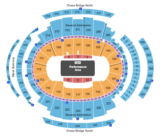Madison Square Garden Westminster Kennel Club Dog Show Seating Chart