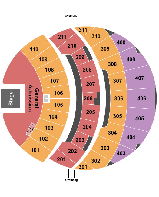 MSG Sphere - Las Vegas Seating Chart