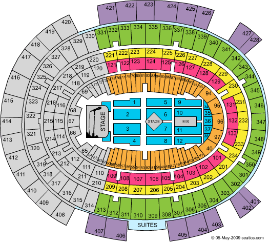 Madison Square Garden Beyonce Seating Chart