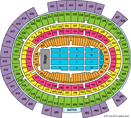 Madison Square Garden Concert Seating