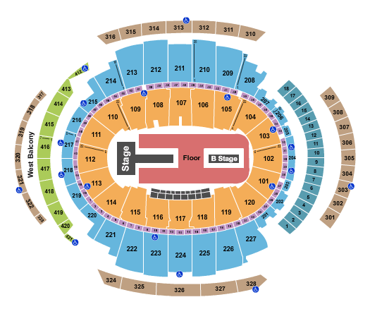 Madison Square Garden Travis Scott Seating Chart