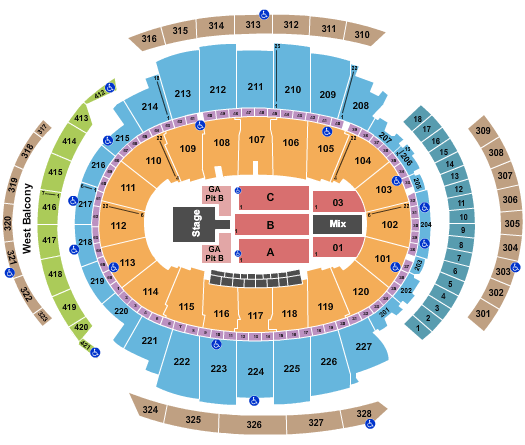 Madison Square Garden Imagine Dragons Seating Chart