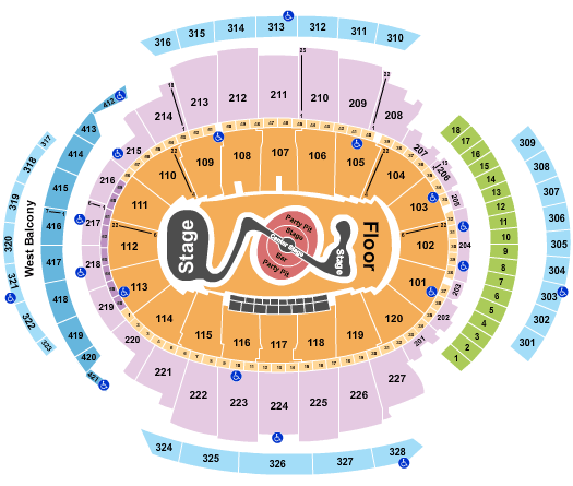 Madison Square Garden Justin Timberlake 2018 Seating Chart