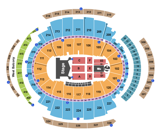 Madison Square Garden Kiss Seating Chart