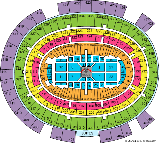 Madison Square Garden Comedy Festival Seating Chart