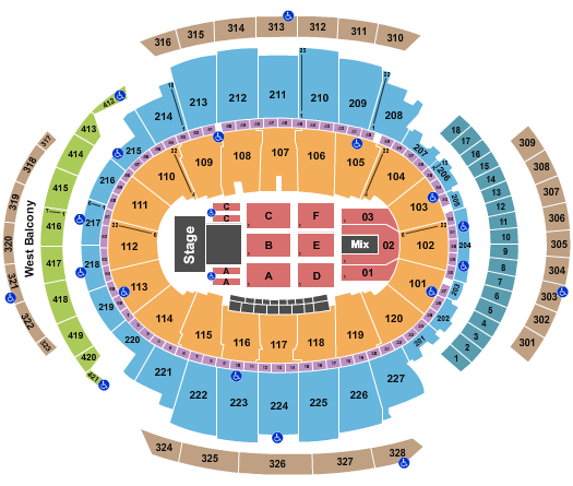 Madison Square Garden Panic At The Disco Seating Chart