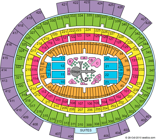 Madison Square Garden Prince Seating Chart