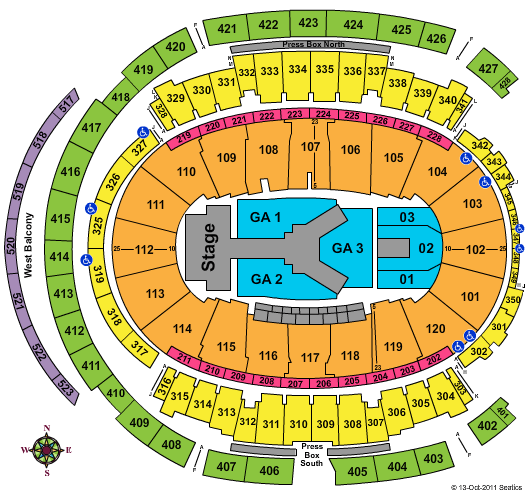 Madison Square Garden SM Town Seating Chart