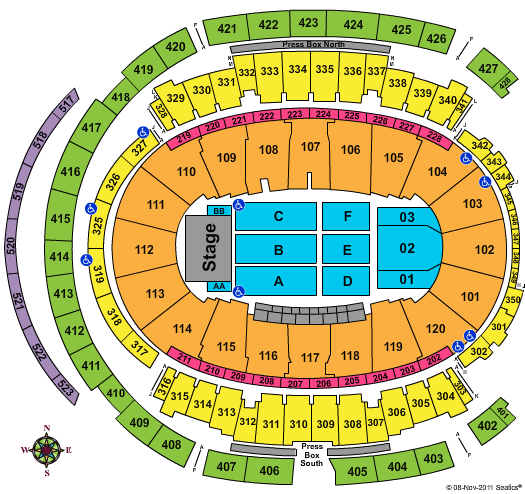 Madison Square Garden Taylor Swift Seating Chart
