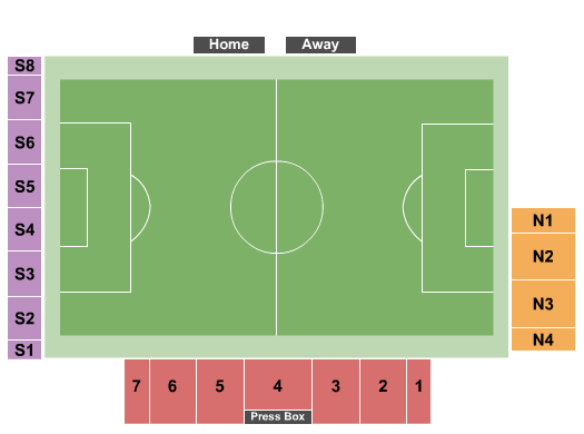 MSU Soccer Park At Pittser Field Soccer Seating Chart