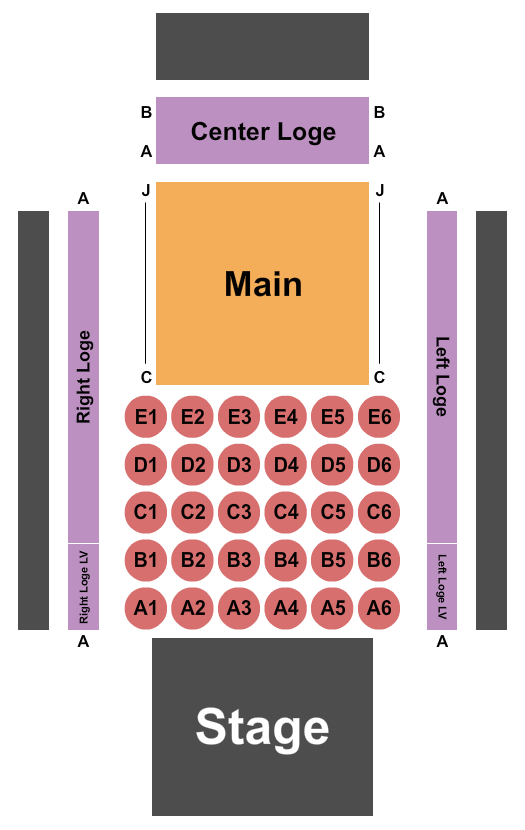 M&T Bank Exchange Endstage Seating Chart