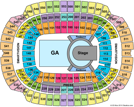 M&T Bank Stadium U2 Seating Chart