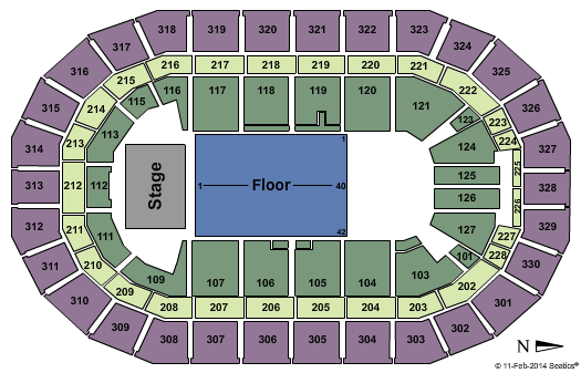 Canada Life Centre Concert Bowl Seating Chart