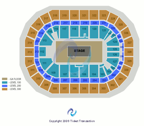 Canada Life Centre Center Stage GA Seating Chart