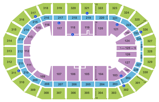 Canada Life Centre Monster Jam Seating Chart