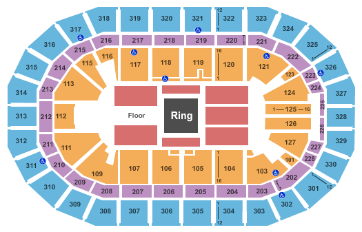 Canada Life Centre WWE Seating Chart