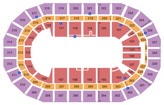Canada Life Centre Open Floor Seating Chart