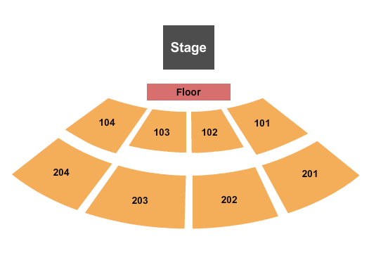 Mabee Center - OK End Stage Seating Chart