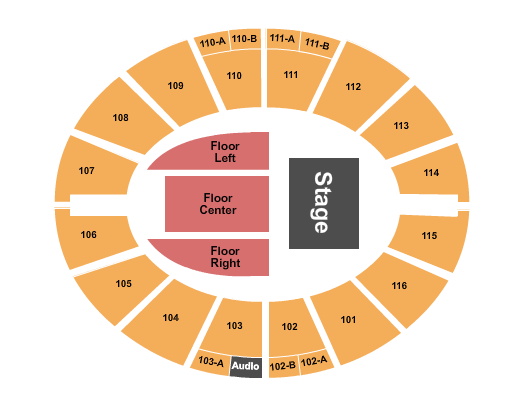 Mabee Center Half House Reserved Seating Chart